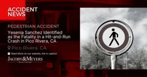 Yesenia Sanchez Killed in Hit-and-Run Crash on Rooks Road [Pico Rivera, CA]